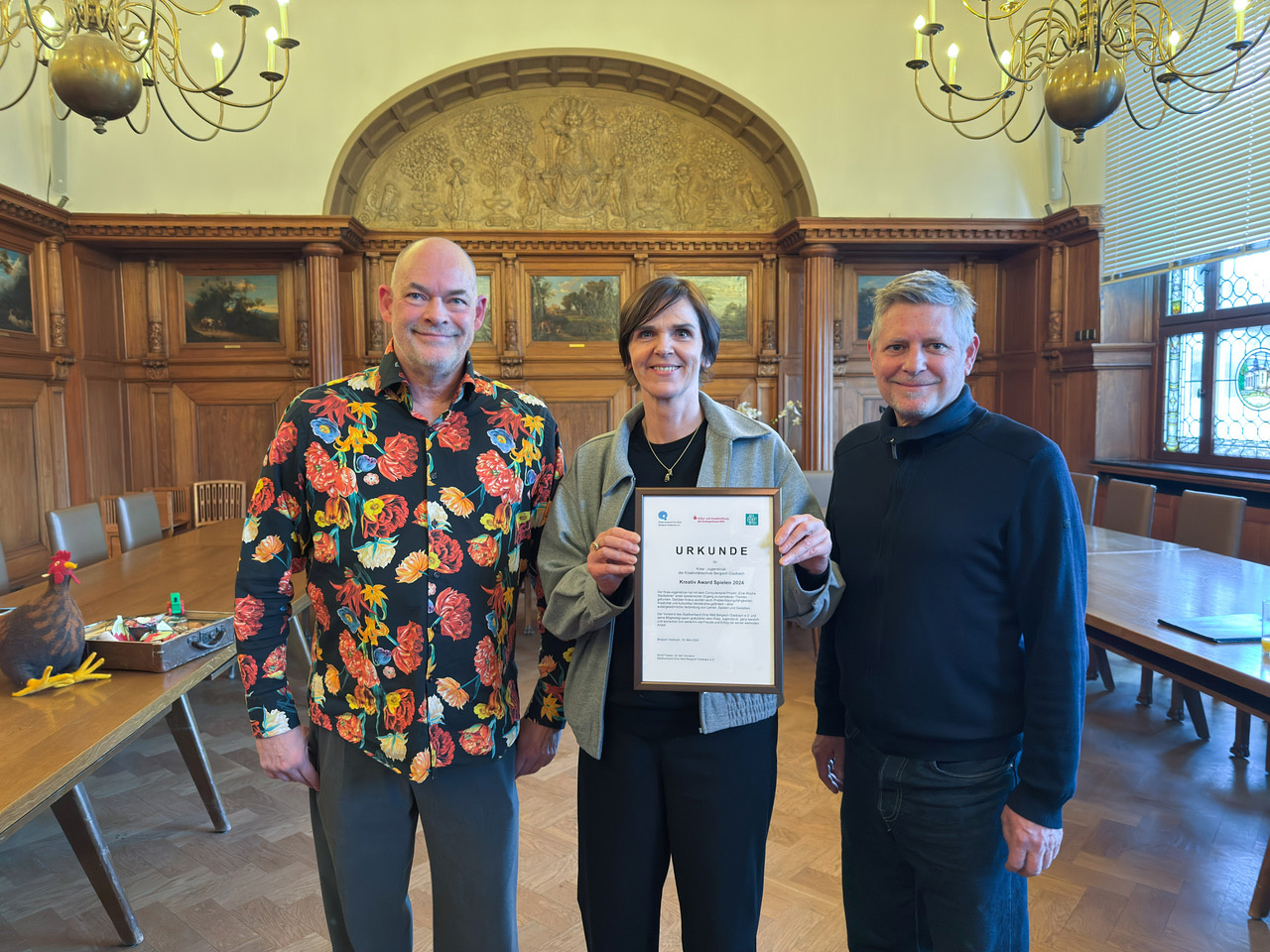 Presse-Artikel: Krea-Jugendclub gewinnt Kreativ Award.